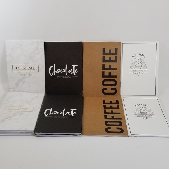 Tasting Journal Lot of 12  for Cheese Chocolate Coffee & Ice Cream for Holidays - Picture 12 of 12